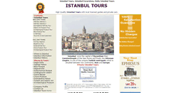 Desktop Screenshot of istanbultoursonline.com